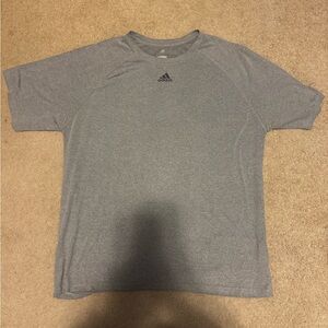 Adidas Heather Gray Crewneck Tee
